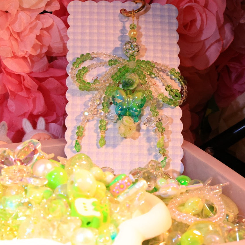 ビーズ掘り掘り〜緑ミックス(限定特価)