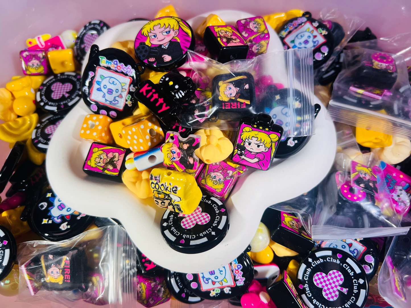 ビーズ掘り掘り〜短気な美少女