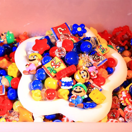 ビーズ掘り掘り〜マリオ