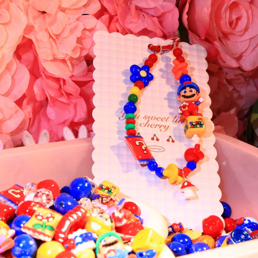 ビーズ掘り掘り〜マリオ