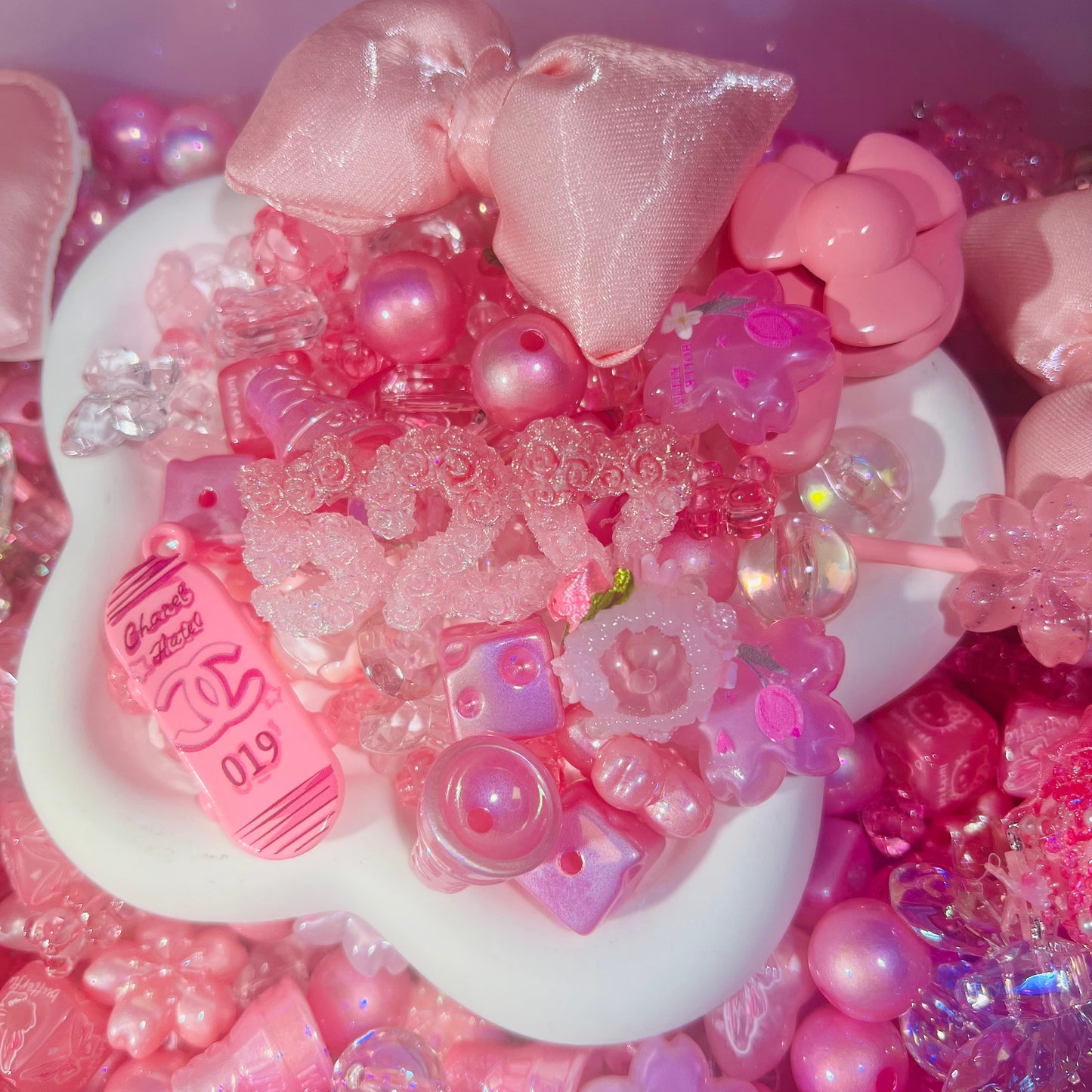 ビーズ掘り掘り〜桜色の約束