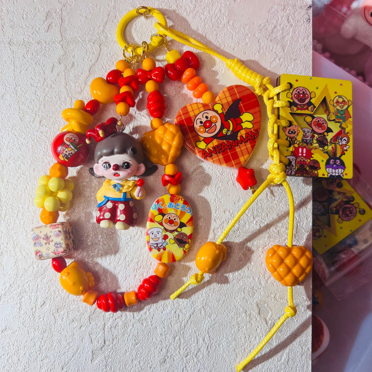 ビーズ掘り掘り〜アンパンマン