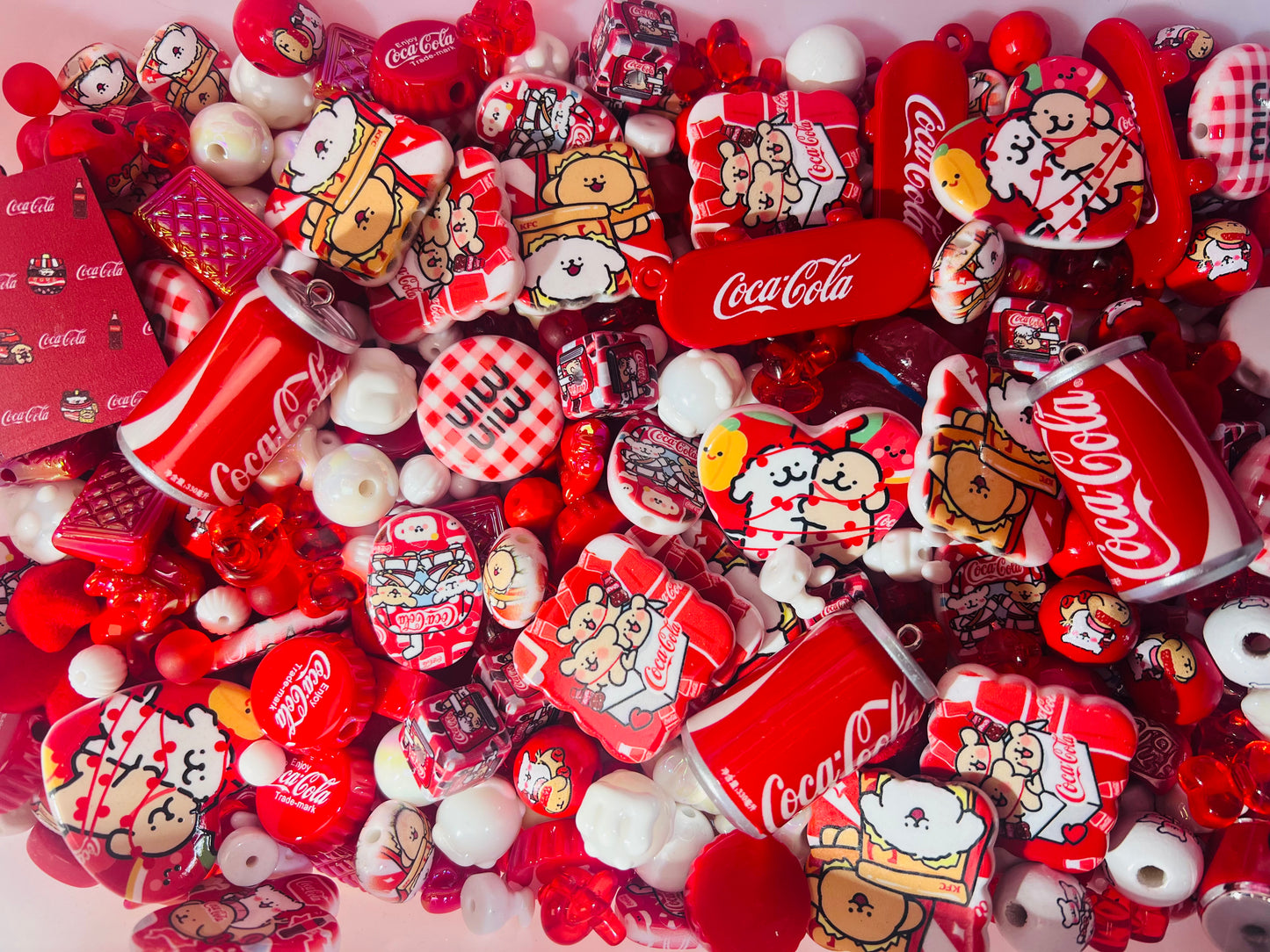 ビーズ掘り掘り〜コーラワンちゃん