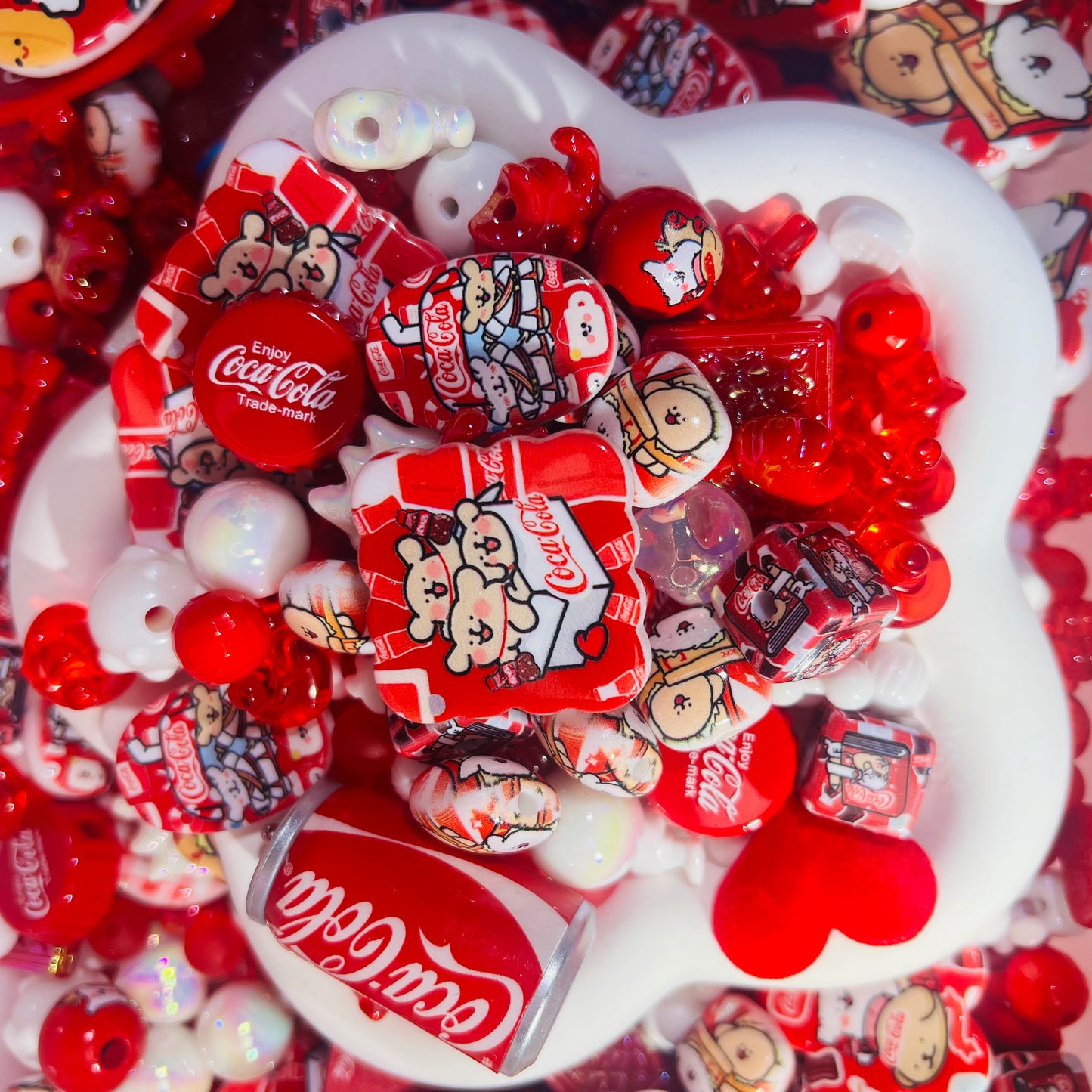 ビーズ掘り掘り〜コーラワンちゃん