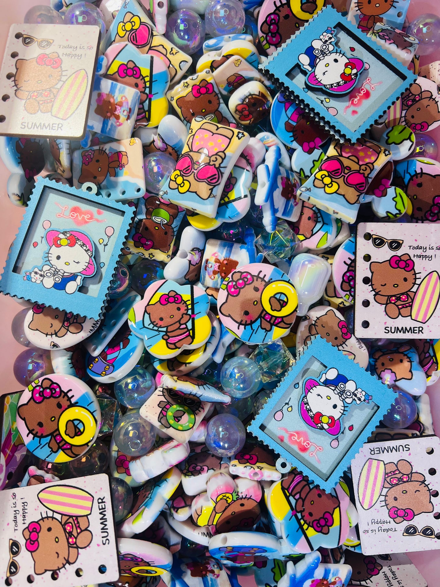 ビーズ掘り掘り〜ブラックキティ