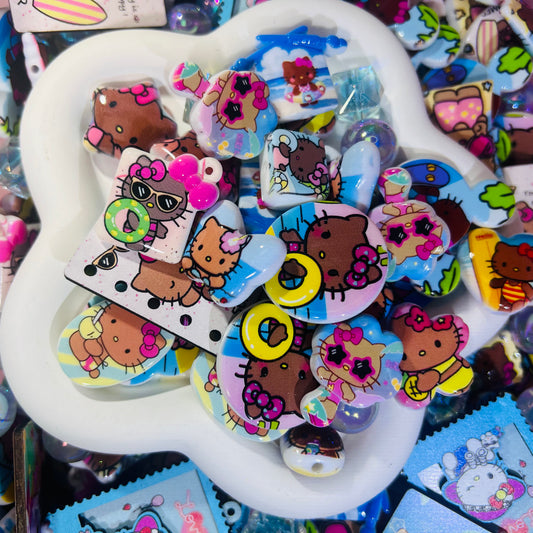 ビーズ掘り掘り〜ブラックキティ