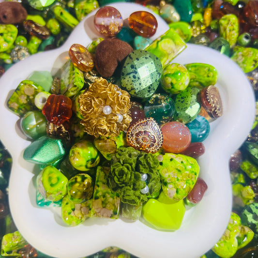 ビーズ掘り掘り〜緑の野原