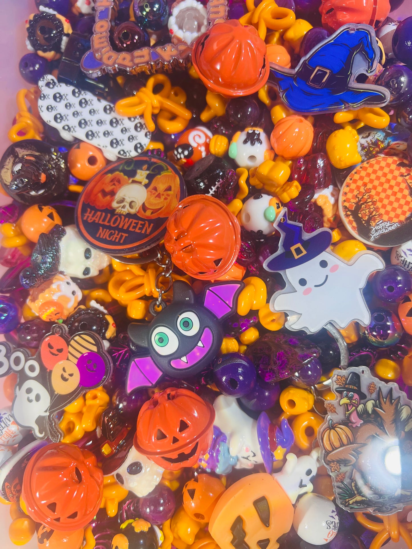 ビーズ掘り掘り〜ハロウィン