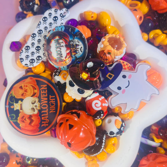 ビーズ掘り掘り〜ハロウィン