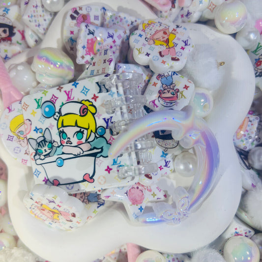 ビーズ掘り掘り〜白三彩～300ml 残る