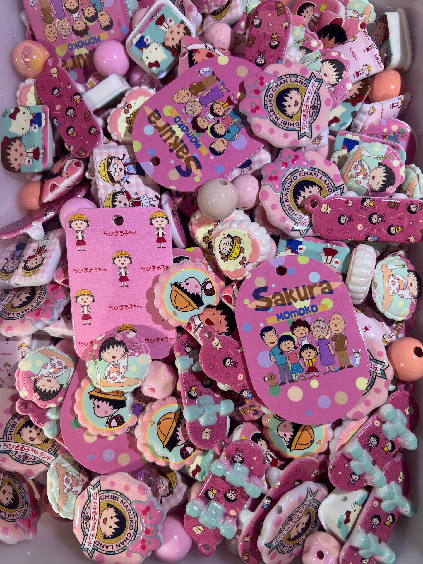 ビーズ掘り掘り〜まる子ちゃん