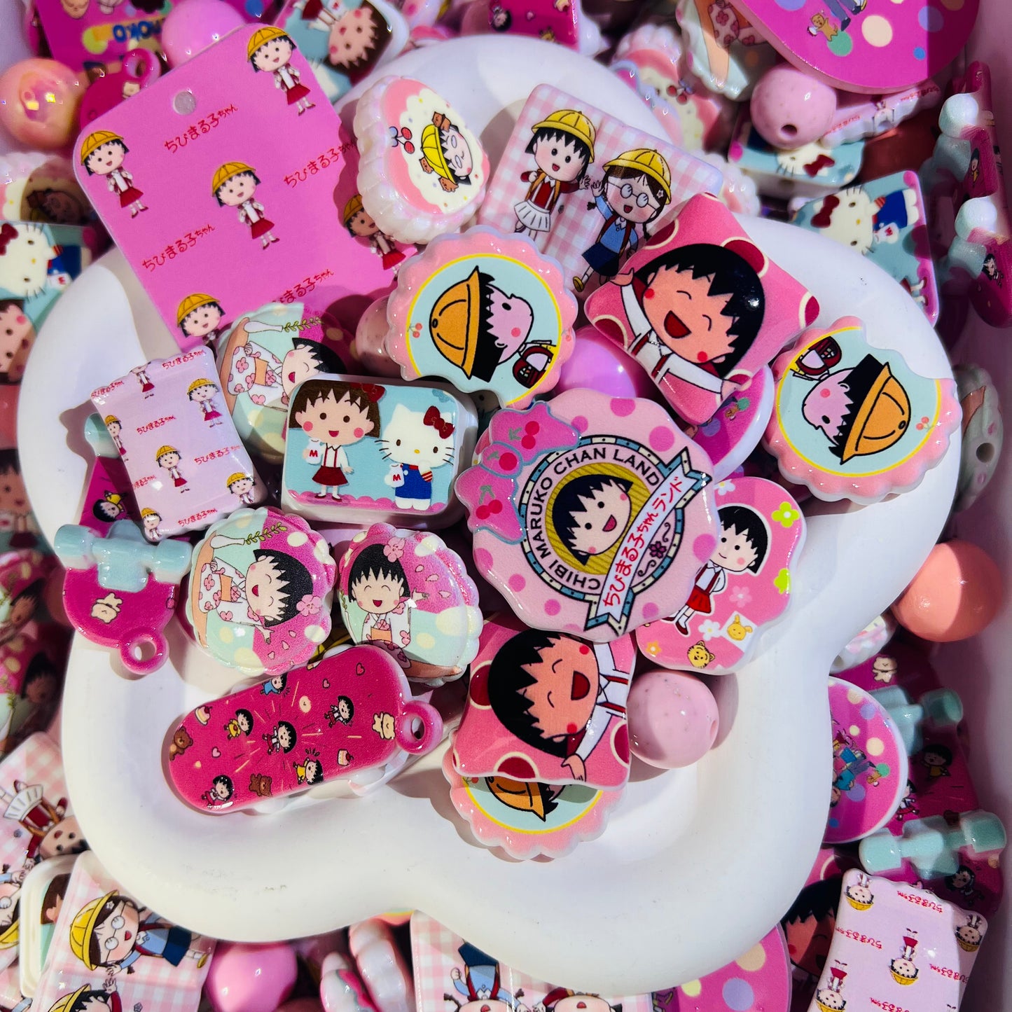 ビーズ掘り掘り〜まる子ちゃん