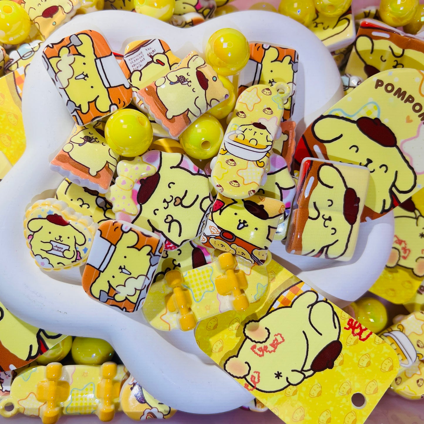 ビーズ掘り掘り〜黄プリンちゃん〜～LAST 5尺(限定特価)