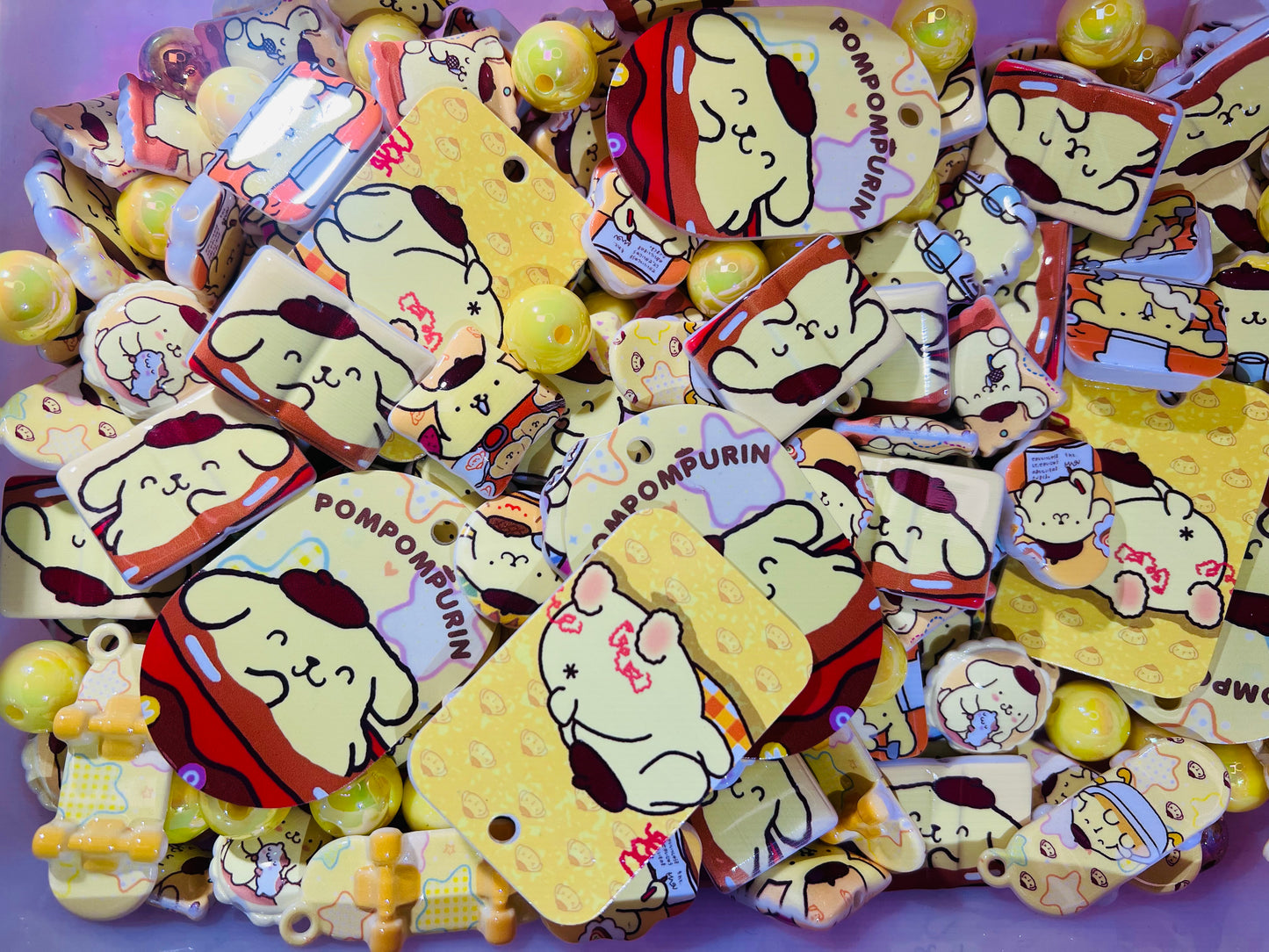 ビーズ掘り掘り〜黄プリンちゃん〜～LAST 5尺(限定特価)