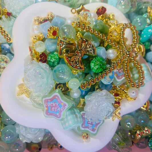 ビーズ掘り掘り〜ゴールデンミント