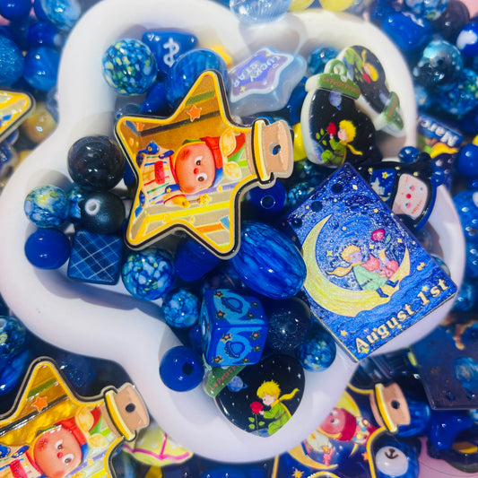 ビーズ掘り掘り〜星の空