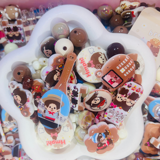 ビーズ掘り掘り〜モンチチ