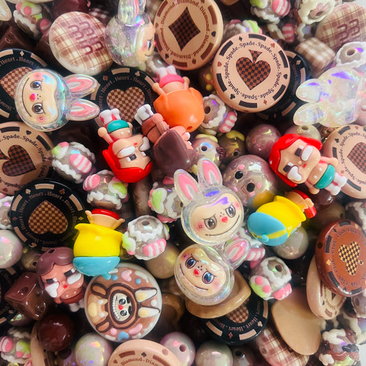 ビーズ掘り掘り〜カラーミックス